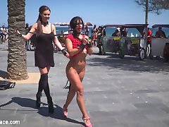 Susy Gala is the perfect public fuck doll ready to serve.Part 1: Busty Fuck Doll is taken to the Beach!!!Tina Kay is thrilled for a new fuck slut to show off to the public and there's no where better than a crowded sunny beach on a hot weekend day! Susy Gala gets to show off her busty perfect fuck body by crawling around on her hands and knees with her pussy and asshole fully exposed. A perfect slut is also turned into a human ashtray and gagged to beautiful perfection. Susy gets fully nude for all to see and enjoy her curvy body.Part 2: Busty Fuck Doll gets serviced and is ready for action!Tina takes her lesbian play toy to a dirty auto mechanics shop to get Susy serviced. Angry customers have to wait to get their car worked on, but get full access to a slutty eager fuck hole. Susy gets tied up in rope bondage and dirty greasy hands grope her hole body. Cock sucking, pussy licking, boot licking, flogging, electrical play, ass licking and a face full of hot cum. Susy is the perfect FUCK DOLL for Public Disgrace! Susy Gala is the perfect public fuck doll ready to serve.Part 1: Busty Fuck Doll is taken to the Beach!!!Tina Kay is thrilled for a new fuck slut to show off to the public and there's no where better than a crowded sunny beach on a hot weekend day! Susy Gala gets to show off her busty perfect fuck body by crawling around on her hands and knees with her pussy and asshole fully exposed. A perfect slut is also turned into a human ashtray and gagged to beautiful perfection. Susy gets fully nude for all to see and enjoy her curvy body.Part 2: Busty Fuck Doll gets serviced and is ready for action!Tina takes her lesbian play toy to a dirty auto mechanics shop to get Susy serviced. Angry customers have to wait to get their car worked on, but get full access to a slutty eager fuck hole. Susy gets tied up in rope bondage and dirty greasy hands grope her hole body. Cock sucking, pussy licking, boot licking, flogging, electrical play, ass licking and a face full of hot cum. Susy is the perfect FUCK DOLL for Public Disgrace!