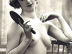 Nude posing twenties ladies