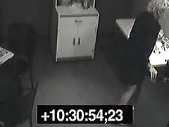 Office escapades caught by the security cameras