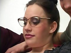 Hot Preggo pleases three guys Hot Preggo pleases three guys