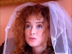 Sizzling ginger bride fucks an Indian honey with her husband