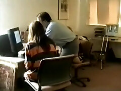 Female office workers spanked by boss (antique spanking)