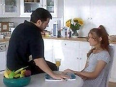 Daddy fucks her young step-daughter