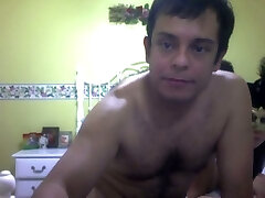 Honeymoon sex with my luxurious brunette wife in motel room