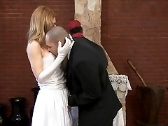 Ladyboy bride cant wait any minute aching to fuck her newly married hubby