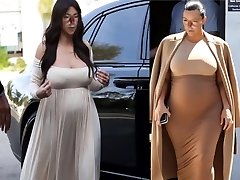 Sexy Pregnant She-creature Marisa Kardashian
