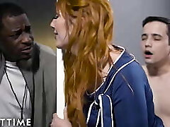 ADULT TIME - Lauren Phillips'_ Husband Almost Catches Her Screwing A Student!