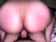 POV Cock-squeezing Asian with a big Ass