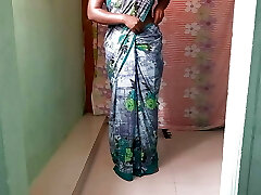 Green saree Green saree