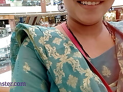 Sangeeta Goes To A Mall Unisex Toilet And Gets Kinky While Urinating And Farting (Telugu Audio) 