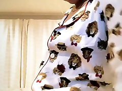 Chloe Bennet Nipple Slip in Jimjams 