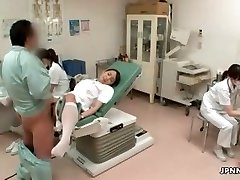Ultra-cute asian nurse gets horny part5