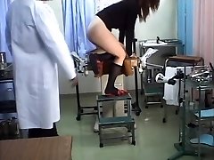 Japanese schoolgirl medical voyeur hump
