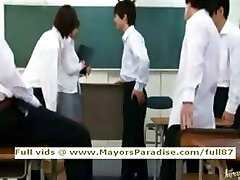 Akiho Yoshizawa innocent Chinese instructor does blowjob