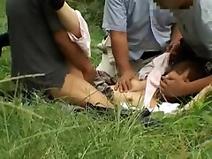 Horny Chinese chick Sayaka Kurashina, Mai Otsuka, Miku Oguri in Ultra-kinky Outdoor, Deep Throat JAV movie