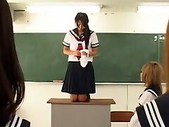 Crazy Japanese damsel Junko Hayama in Amazing Girlfriend, BDSM JAV pinch