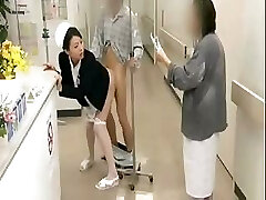 Dutiful Asian Nurse Services Patient