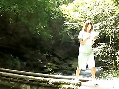 Suimire Matsu Gives A Blowjob And Gets Munched Outside