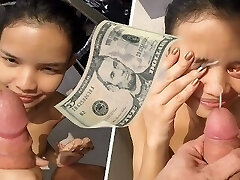 Barely Legal Thai Street Teen Fucked And Facialized for Five Bucks