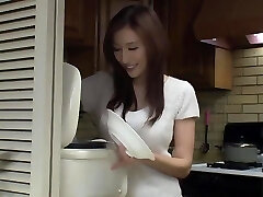 The young boy makes love with his friend's old step-sister