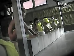Japanese ladies are staying under the streams of shower water dvd 03241