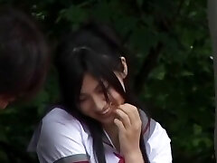 Hottest Japanese slut Saori Hara in Horny College, Outdoor JAV episode