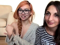 Hot asian teen JOI with sucky-sucky and latin Hot asian teen JOI with sucky-sucky and latin