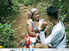 Indian hot XXX webseries hump! Desi Tribal girl drilling with rich teen boy!