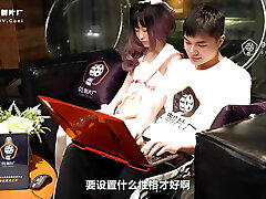 91CM240 - Cutie Asian Anime Maid Hungers to be Nailed - Diminutive Chinese Housemaid Gets Fucked - Sexy Asian Maid Filled