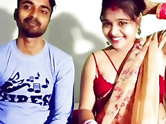 Latest Desi couples hindi chudai mms video small hooters bhabhi
