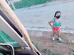 Risky fuck-a-thon in public - Kinantot si Ganda sa pambuliko lugar