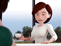 Big Hero 6 - Aunt Cass First-ever Time Anal (Toon with Sound)