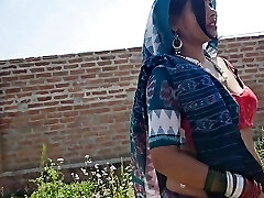 MY RAJASTHANI Stepmother Showcasing NIPPLE AND WE HAD A GERAT SEX
