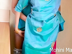 Indian Desi Maid Was In The Kitchen And Fucked Rock-hard By Holder Hindi Audio