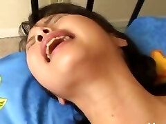 Petite nipples and hairy muff from Tokyo