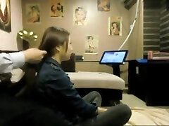 very hot chinese hairjob