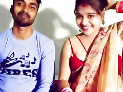 Latest Desi couples hindi chudai mms video small hooters bhabhi