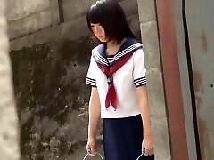 (MGQ-005) Chinese schoolgirl urinal slut