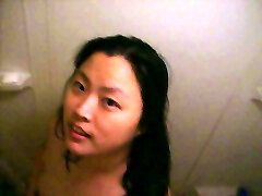 My wifey in the shower