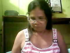 filipina chubby granny showing me her furry pussy and mounds on skype