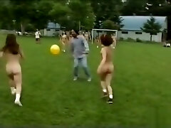 Nude Asian girls play soccer with the guys Nude Asian girls play soccer with the guys