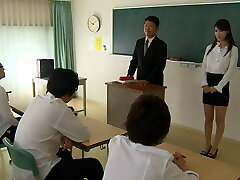 Subject: Health and Physical Education - Group Training of New Teacher... Female Teacher Teaching Club Part2