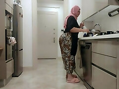 My Big Arse stepmom wanted to linger home alone with me.