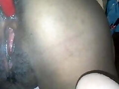 Phillipino fucking her culo with a toy.