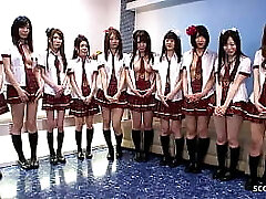 Uncensored JAV Swinger Orgy with 10 Girls and Many Dudes