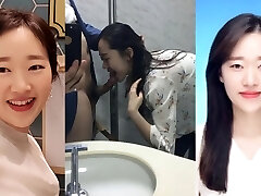 Yi Yuna Oral Pleasure In A Public Toilet