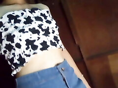 Asian ultra-cute girl horny at home 325