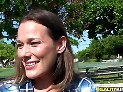 Ample breasted MILF gets picked up in the park and brought back home for some pulverizing Ample breasted MILF gets picked up in the park and brought back home for some pulverizing