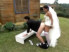 Hot transgender princess bride fucks new hubby