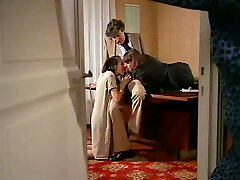 Vintage Super Hot Sex and Toying Action at the Office